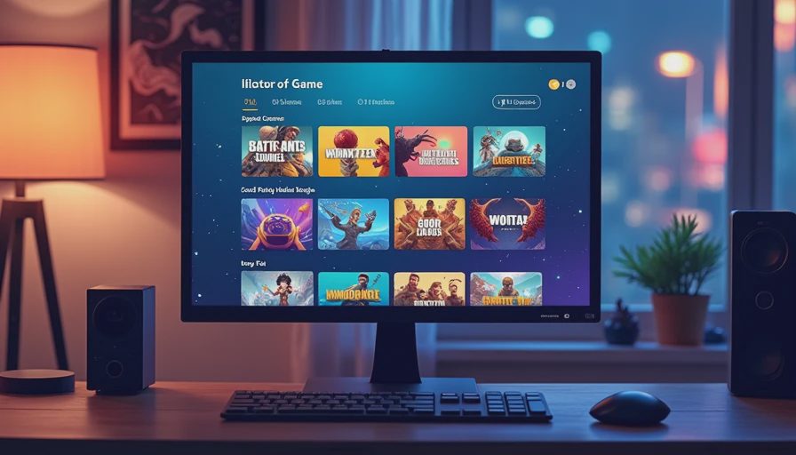 Visual context for best games to get on steam