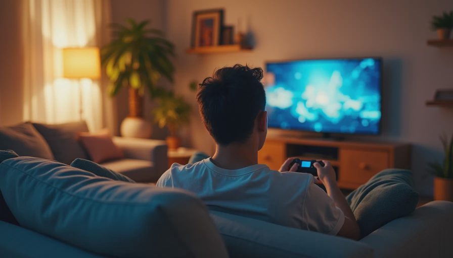 Visual context for feel good games